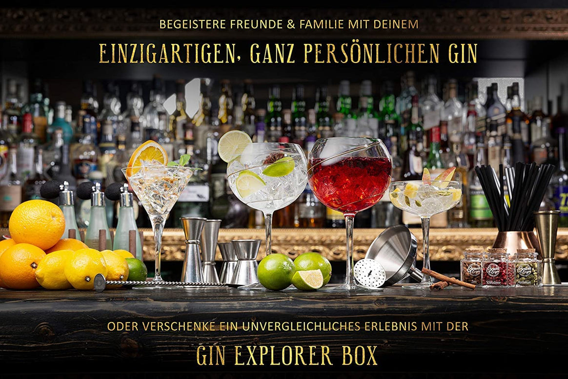 Gin Explorer Kit - Kinderleicht Gin selber machen